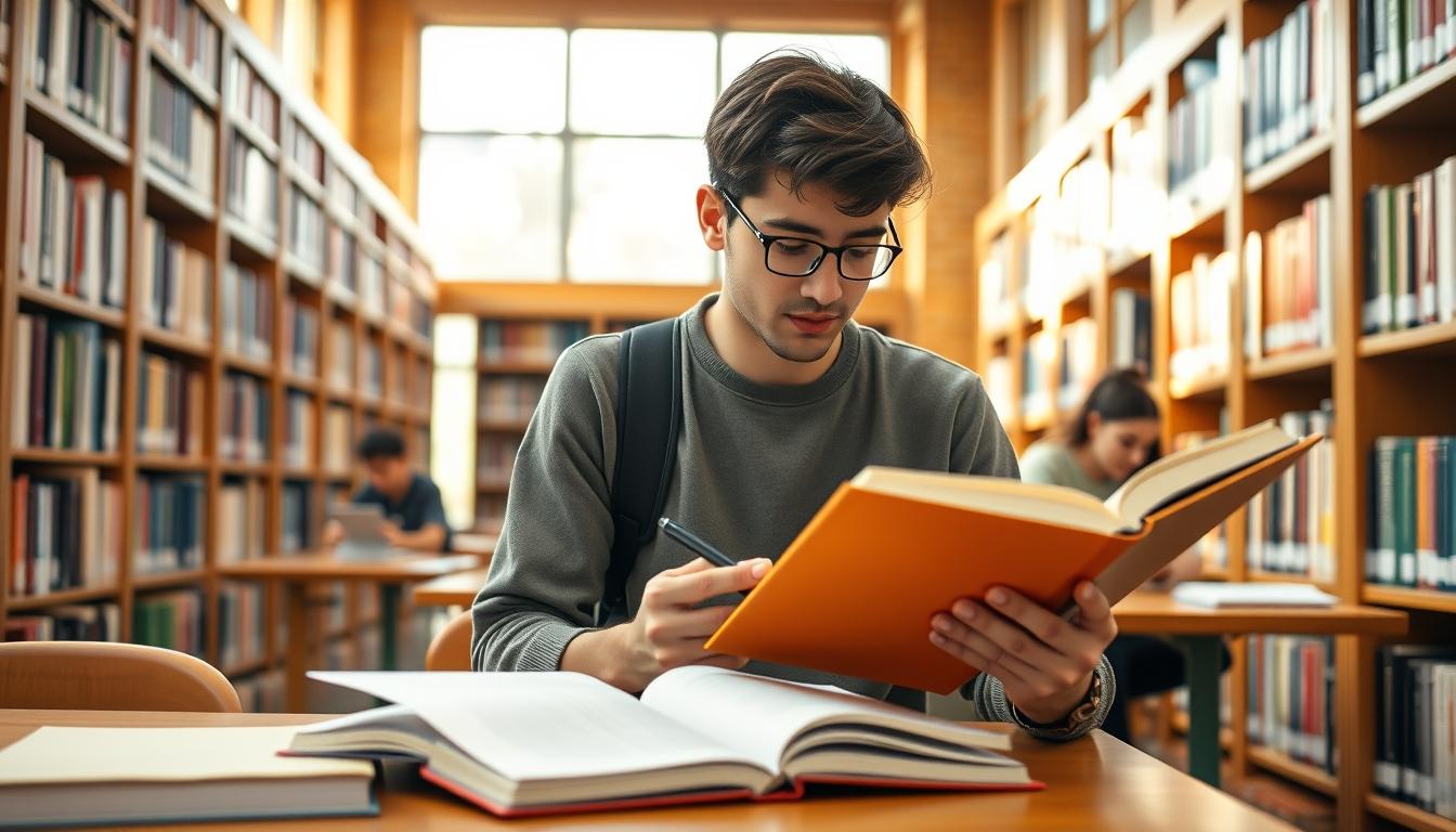 Students studying together in modern classroom