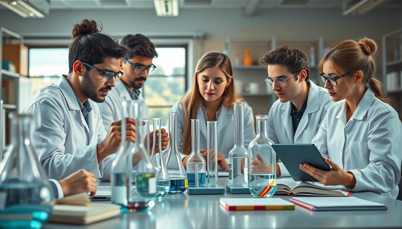 Modern university campus for students